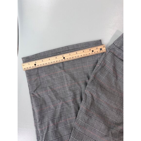 Loft Plus Womens High Waist Glen Plaid‎ Trousers Size 16 - Picture 9 of 10